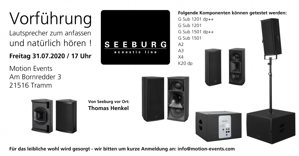 SEEBURG-Vorführung20200731_2-1030x539 Vorführung Seeburg Lautsprecher 31.07.2020 / 17 Uhr